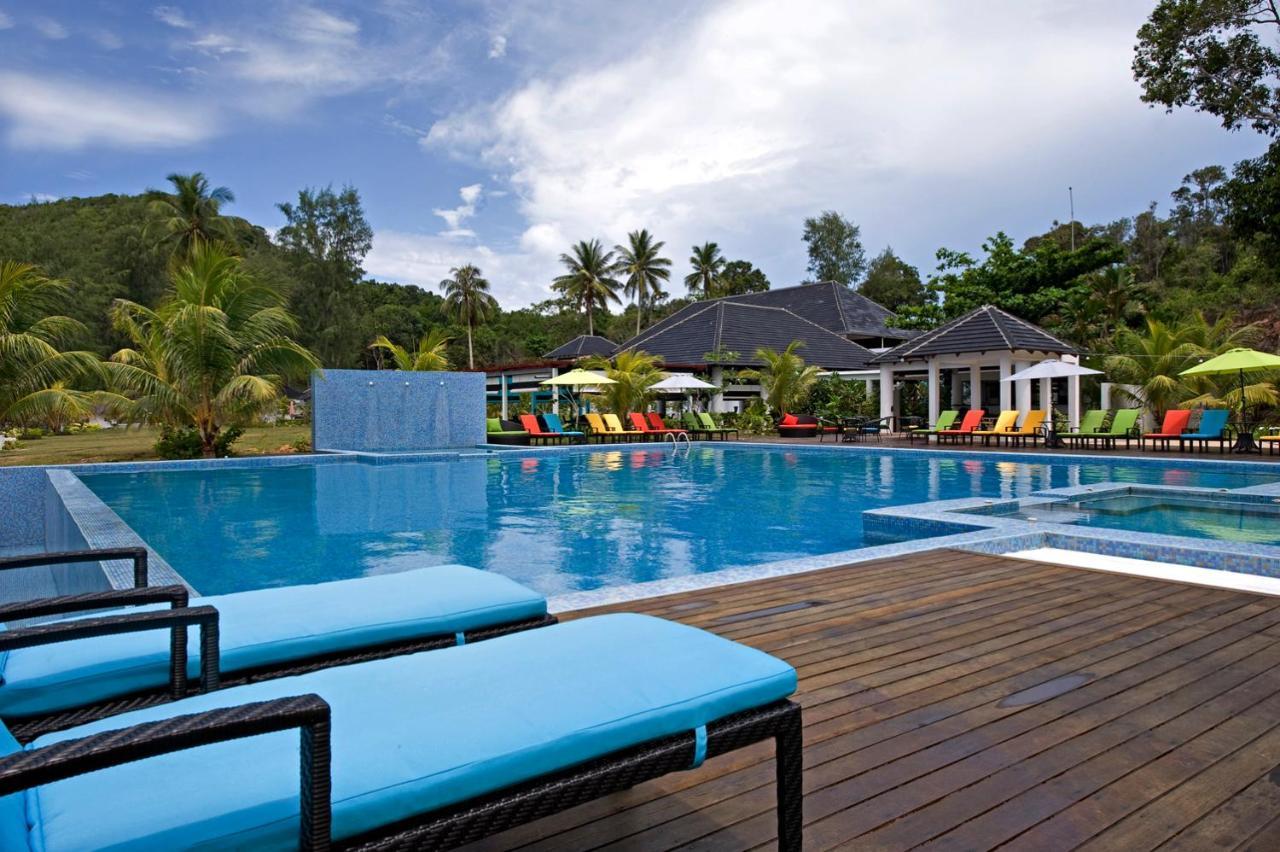 Sari Pacifica Resort & Spa, Sibu Island, Johor Pulau Sibu Exteriér fotografie