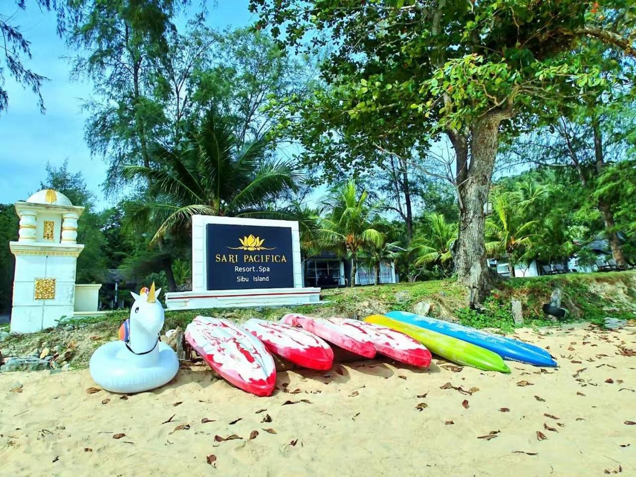 Sari Pacifica Resort & Spa, Sibu Island, Johor Pulau Sibu Exteriér fotografie